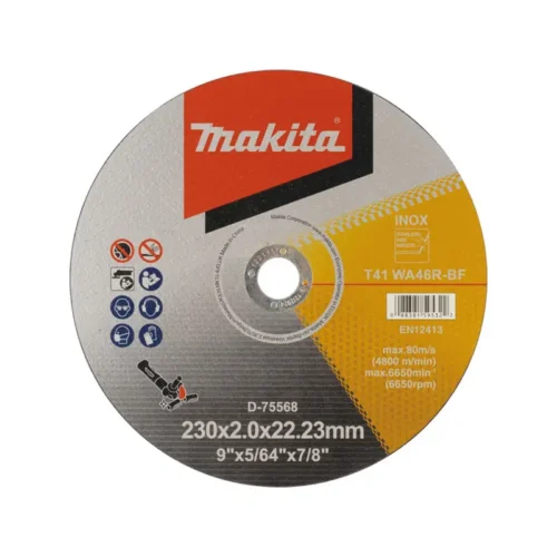75530 PLOCA REZ.125X1 INOX MAKITA