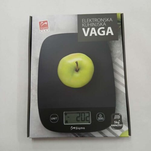 ELEKTRIČNA KUHINJA VAGA 5KG BELA 0016