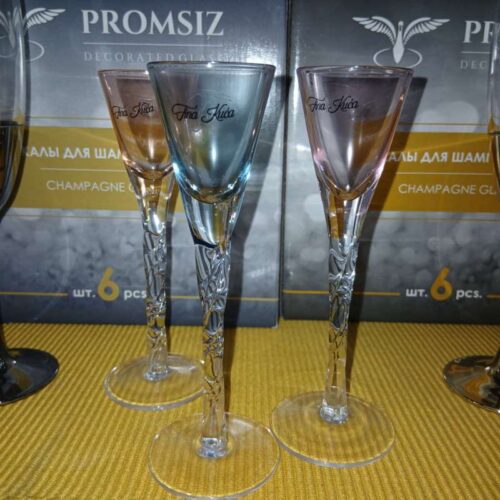 9012 CASE ZA RAKIJU RAIN SET/6 BOW