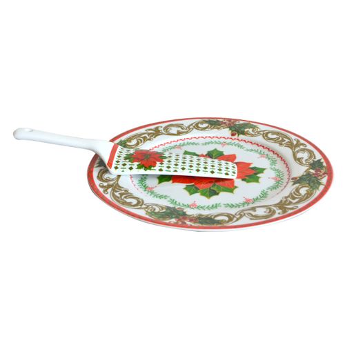 NOVOGODIŠNJI PORCULANSKI ETAŽER CAKE 2-NY